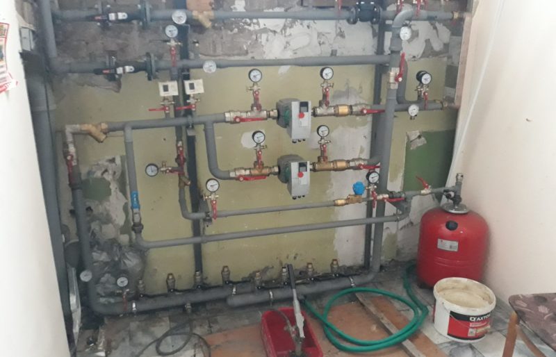Капитальный ремонт системы отопления помещений, «Департамента по связям с общественностью»